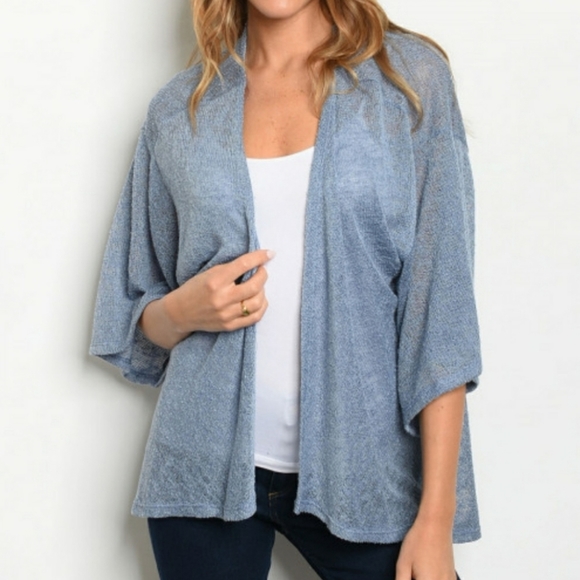 Blue cardigan - Picture 2 of 3